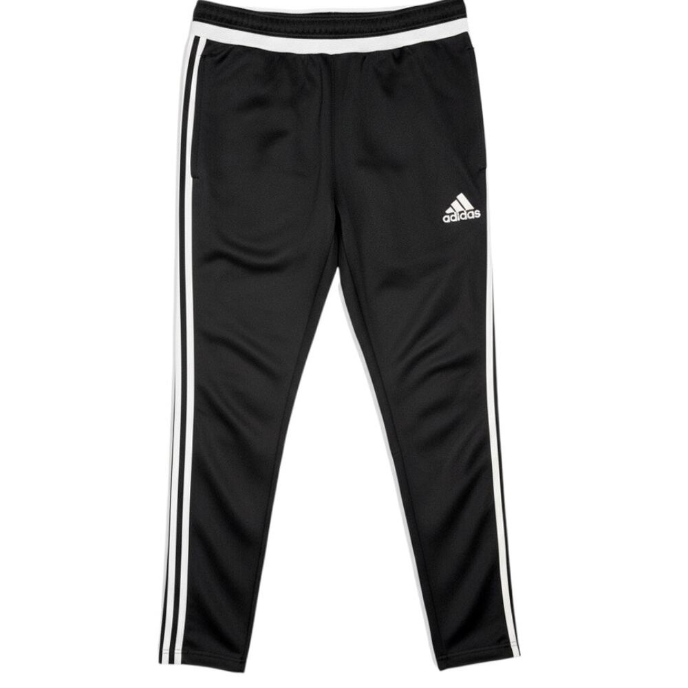 Adidas Track Pants Mens Medium Black Good Climacool Tapered M64032 Tiro 15